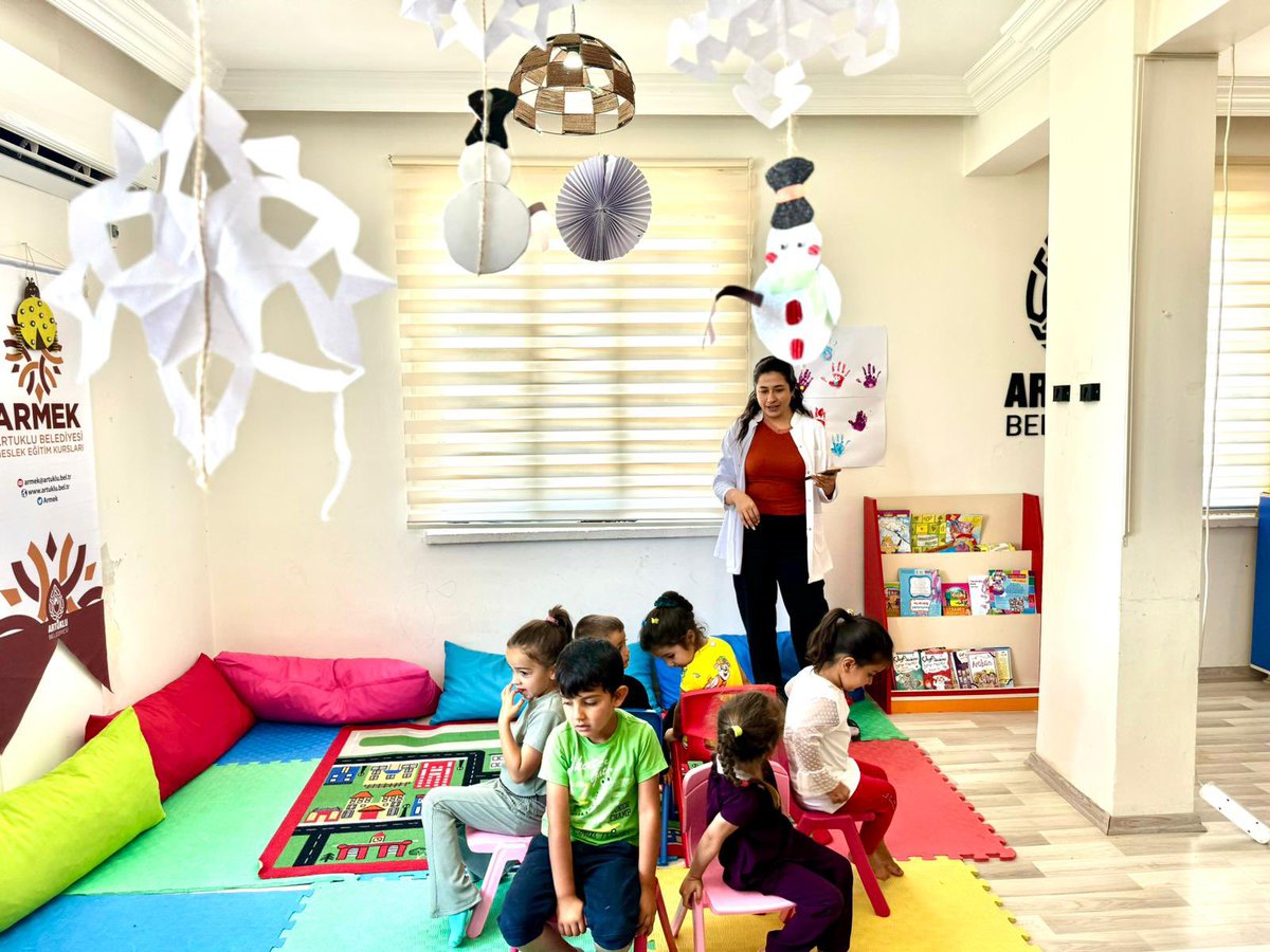 📍Ortaköy Mahalle Konağı Kültür ve Sosyal İşler Müdürlüğüne bağlı Mahalle Konağımızda, Çocuk Oyun Grubunda etkinlikler yapılıyor. #ArtukluBelediyesi #Mardin #Artuklu