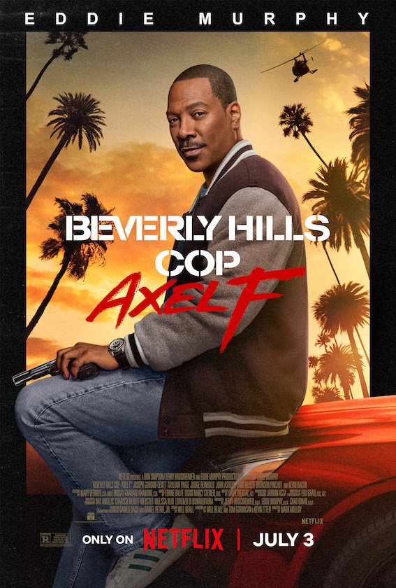 Eddie Murphy in algemene Beverly Hills Cop 4 Netflix poster