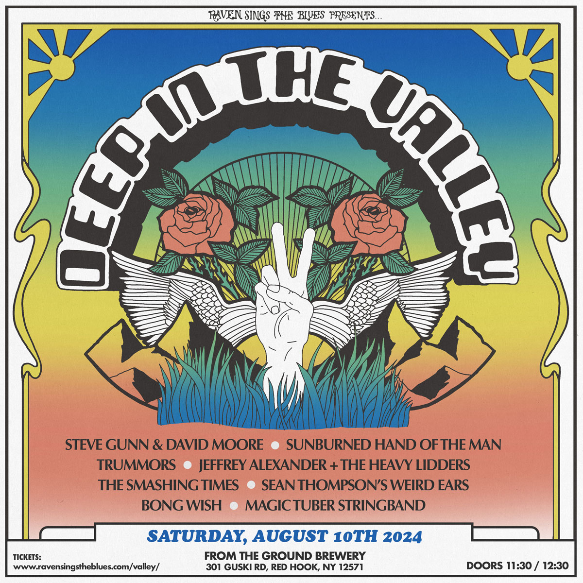 RSTBRecords's tweet photo. Really excited to announce the '24 lineup for Deep In The Valley. Keeping it going for year 3 with a packed roster of RSTB faves in the lineup this year, an on-site record fair from Bash &amp; Pop, pop-up clothing bazaar from @thrift2fight + @ThisAndThatFood https://t.co/3NXuocPZeY https://t.co/MqH2E3r7yh