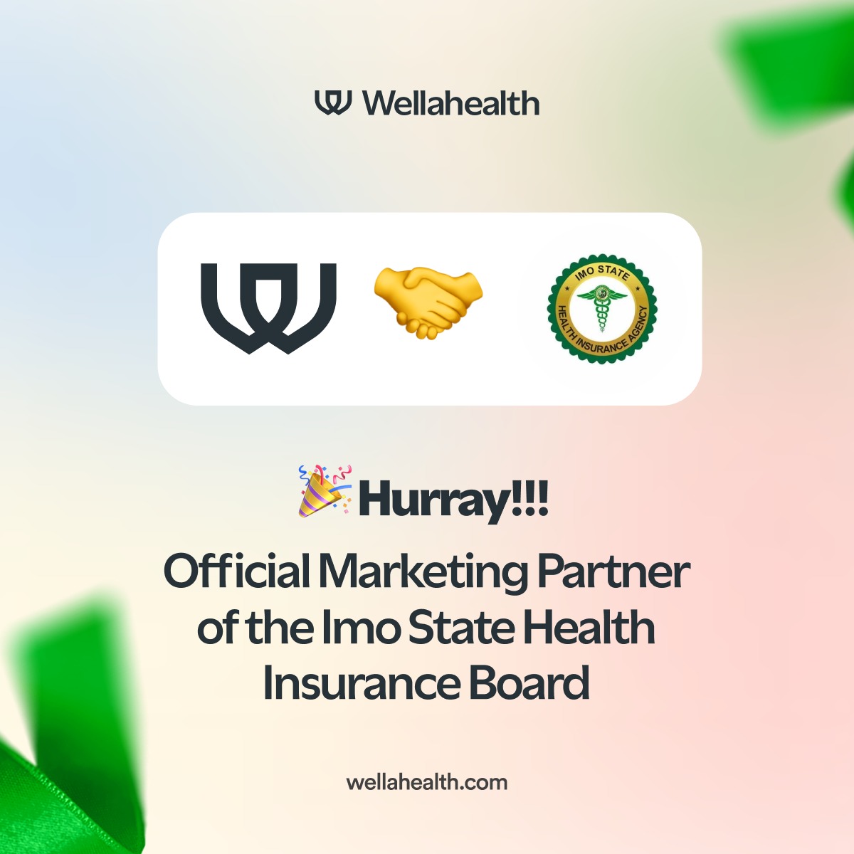 We are thrilled to announce Wellahealth Technologies as an official marketing partner for the ImoCare Health Insurance Programme with @IMSHIA_ This partnership, led by @UcheEwelike Dr. Uchenna Ewelike, marks a major step in enhancing access to quality and affordable healthcare