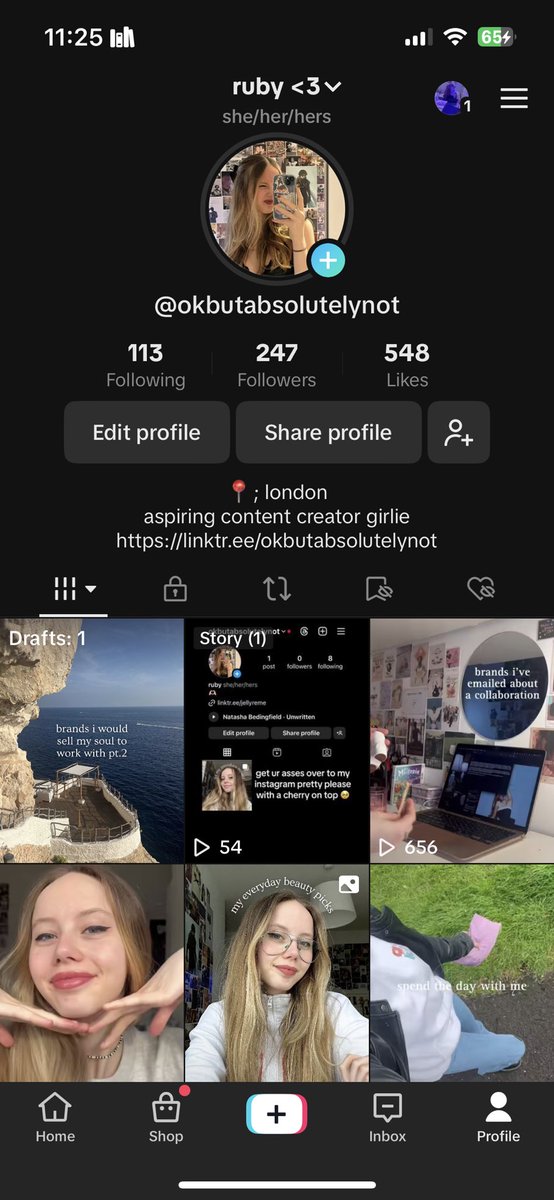 can y’all go and support my other socials !! 

@okbutabsolutelynot on everything !! 

#ugc #ugccreator #ugcopportunity
