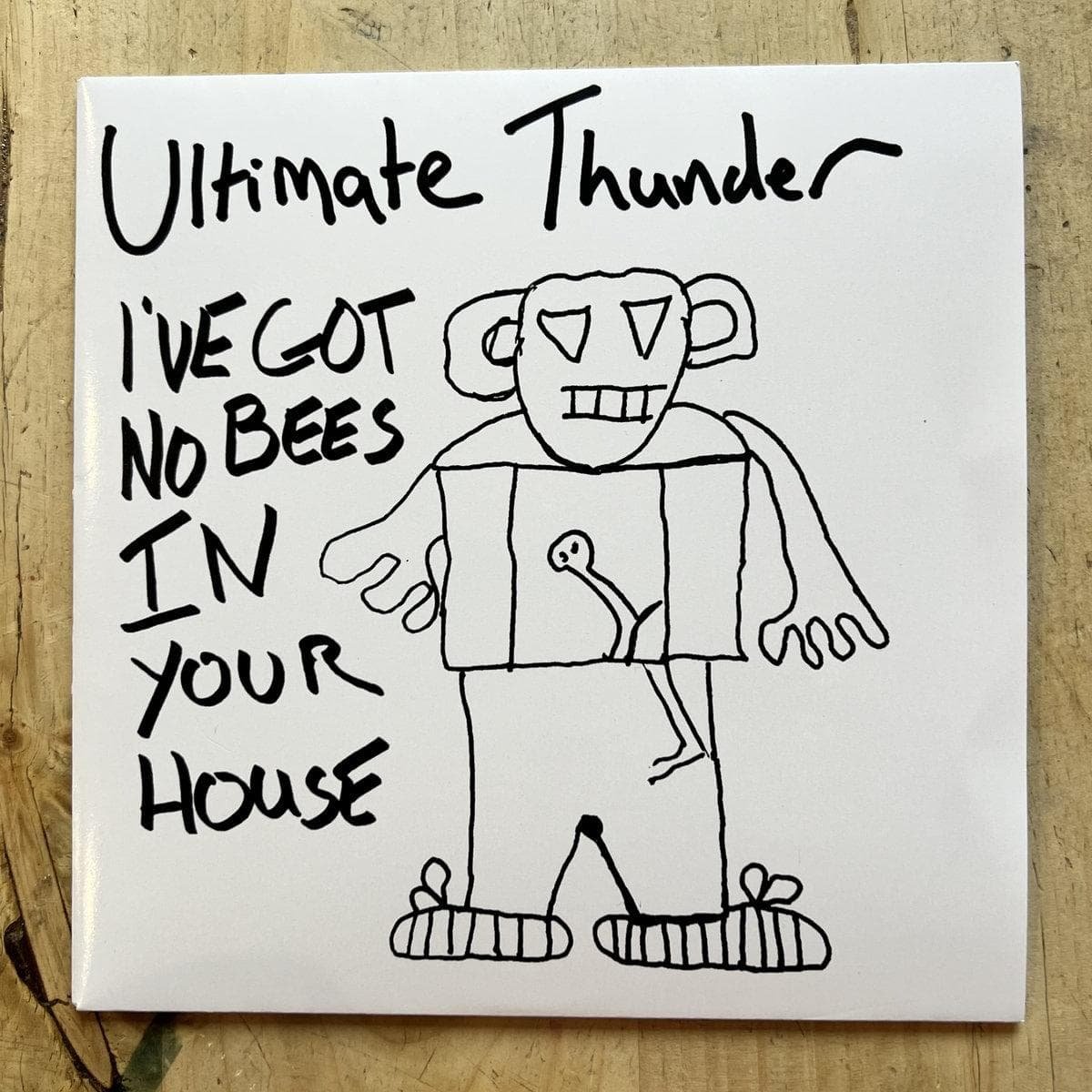JUST IN: ‘I've Got No Bees In Your House’ & ‘A Spider Will Come To Eat Your Flesh’ by Ultimate Thunder Championed by the likes of Tim Burgess and Yard Act, Leeds group Ultimate Thunder have a full-length album and limited 7’’ out this week. normanrecords.com/artist/56380-u…