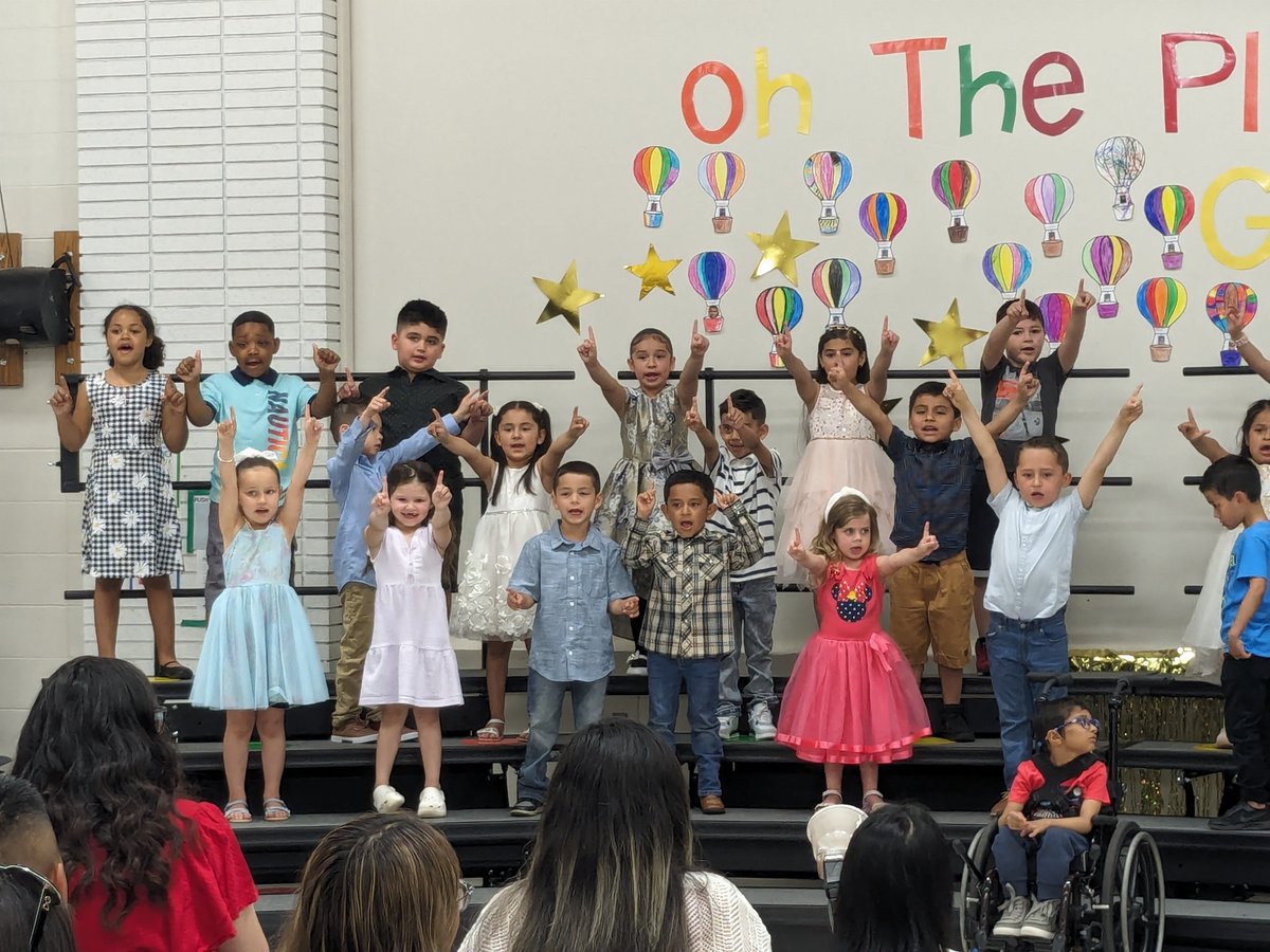 Our kindergarteners put on a great musical performance during their Kindergarten Celebration!  First Grade, here they come!  #ASD4ALL #LakeParkPanthers