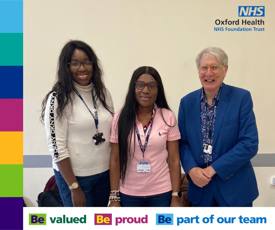 We are delighted to have the support of David Walker our Chairman, at todays recruitment roadshow in Banbury.  We are open until 5.30pm if you would like to come along and meet our colleagues.

Find out more - loom.ly/6HDayZ8

#OneOHFT #WorkWithUs #NHSJobs #JoinOurTeam