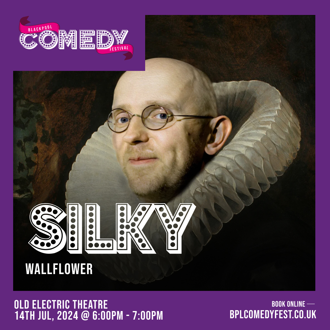 That'll be my face at Blackpool Comedy Festival this July. Fancy a day out at the seaside then an early evening show? #Wallflower #standup #standupcomedy #musical #comedy #comedyclub #blackpool bplcomedyfest.co.uk