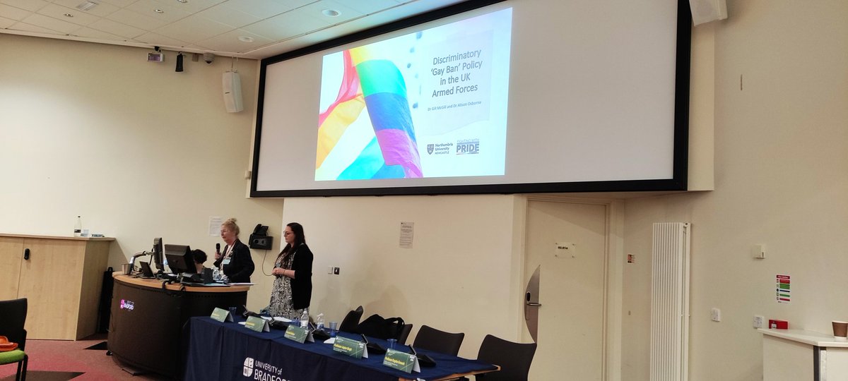 Championing #FightingWithPride through research ~ Dr Gill McGill and Dr Alison Osborne of <a href="/NorthumbriaQA/">QFBA | Northumbria University</a> 
#MDICAC2024