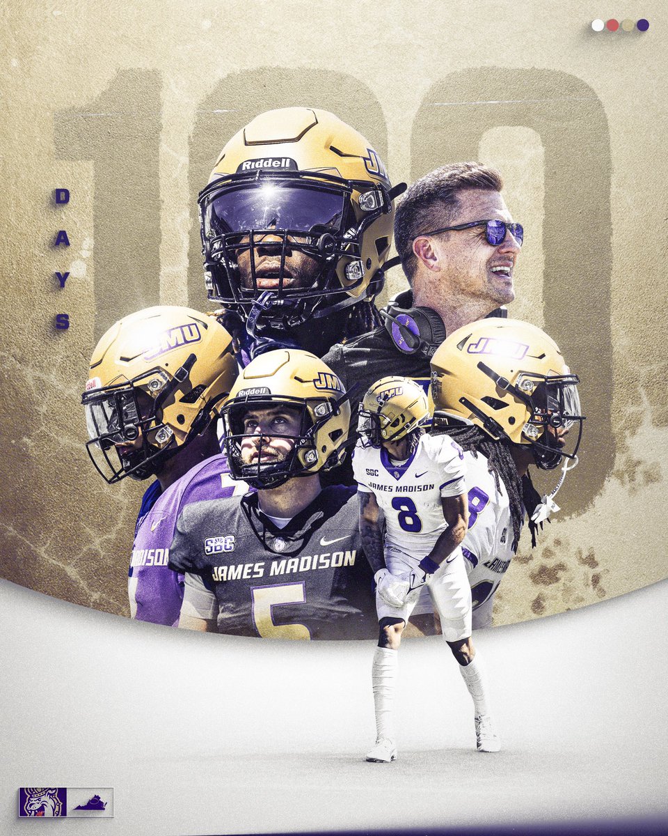 The countdown is on, JMU Nation!

#GoDukes