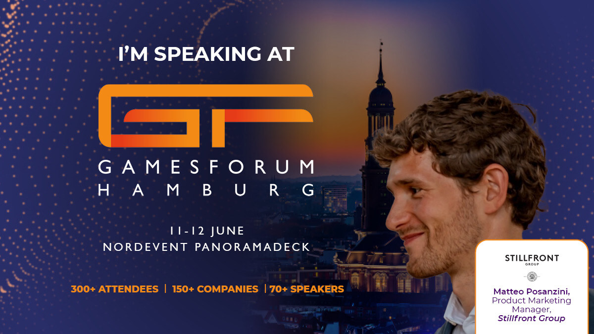 📢 Matteo Posanzini from @Stillfront is speaking at Gamesforum Hamburg 2024! 🎮 🎟️ Tickets 👉 eu1.hubs.ly/H09dhZM0 #gamesforum #gamesforumhamburg #mobilegaming #mobilemarketing #useracquisition #admonetization