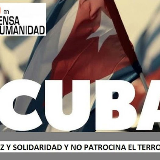 Capítulo Serbio de la Red de Intelectuales y Artistas en Defensa de la Humanidad publicó declaración: 

Cuba es paz y solidaridad y no patrocina el terrorismo.
👇🇨🇺
misiones.cubaminrex.cu/es/articulo/ca…

#OffTheList 
#UnblockCuba