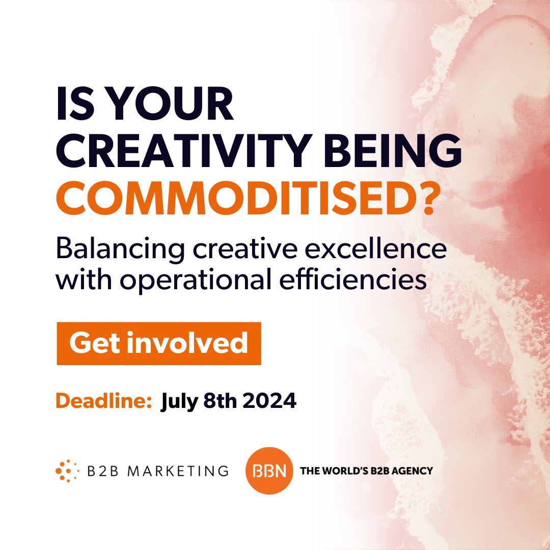 How is this financial scrutiny reshaping marketing #creativity? Dive deep into critical #B2Bmarketing challenges, offering invaluable insights for #B2Bmarketers striving to thrive in a rapidly evolving landscape.

okt.to/oYyCGA

@BBN_B2B #marketingcampaign