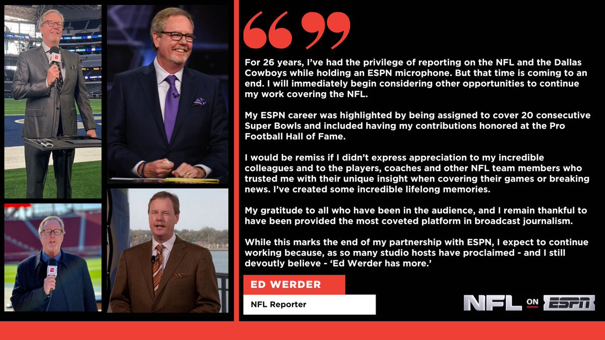 Ed Werder tweet media