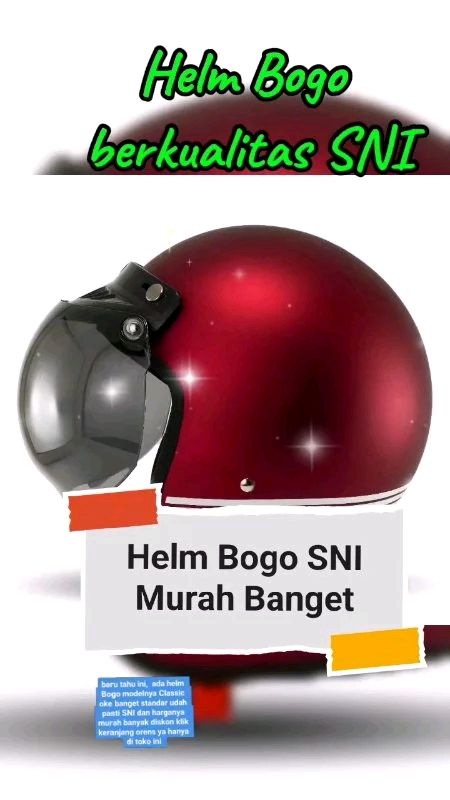 TRIWAHYUNI75671's tweet image. ada helm Bogo murah ni  #helm #helmbogo 
 id.shp.ee/ce1xelu?smtt=0…