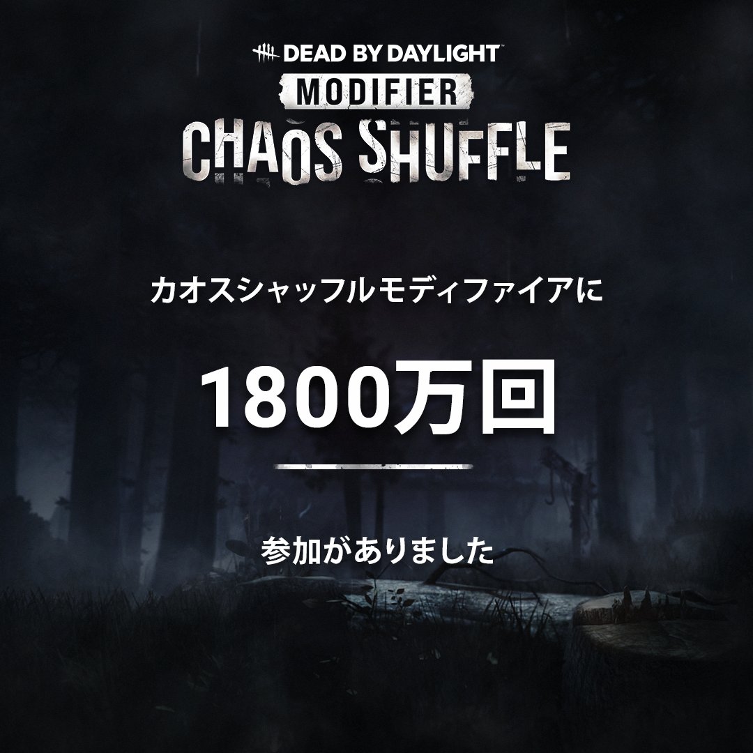 皆さんはすでにカオスシャッフルに1800万回以上も参加してくれました！もうちょっと長く維持した方がいい気がしました👀
カオスシャッフルモディファイアを6月4日午前0時まで延長しました。