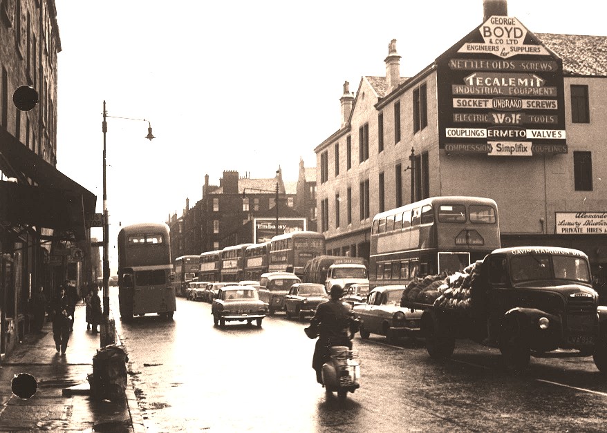 Parliamentary Road, #Glasgow 1963. 
(GCC Libraries)
