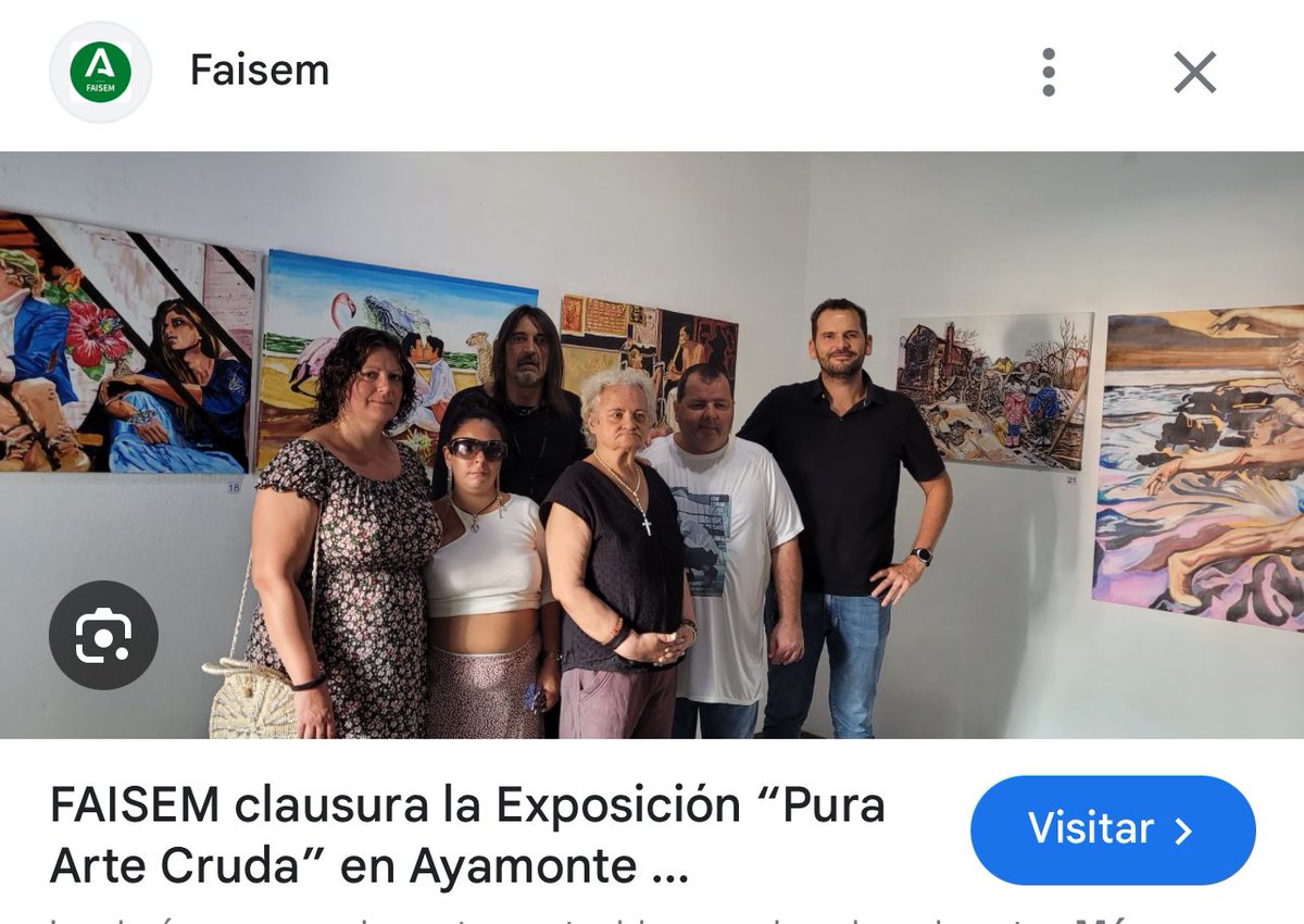 _cynthiapickles's tweet photo. @GorePrincess__ -
Gracias 🩷✨

He estado curioseando, y la casa hogar es de salud mental, gestionada por FAISEM y la junta de Andalucía 

En sus programas para los internos,destacan las actividades relacionados con el arte,entre ellas la pintura

Suelen exponer todos los años

Curioso todo… https://t.co/bCBPPMEesr