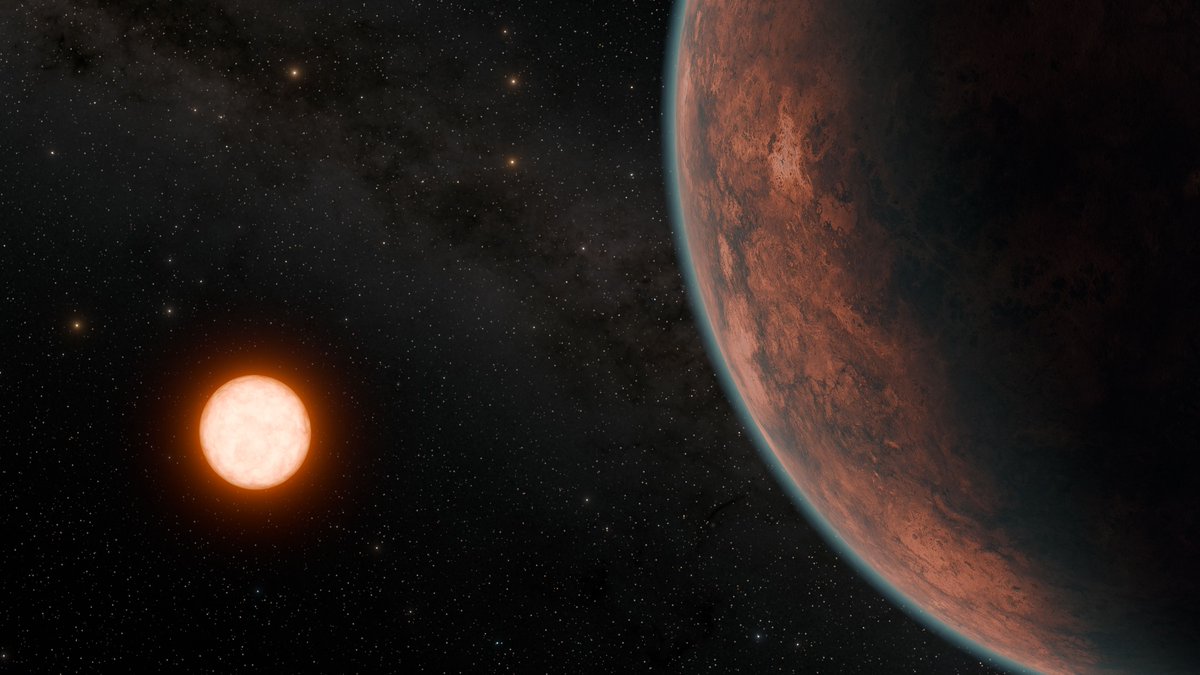 🪐 DISCOVERY 🔭 A Venus-sized exoplanet with an 'Earth-like temperature' has been spotted just 40 light-years away from us. The potentially-habitable world, named Gliese 12 b, orbits its host star every 12.8 days and has an estimated surface temperature of 42°C (107°F). (1/2)