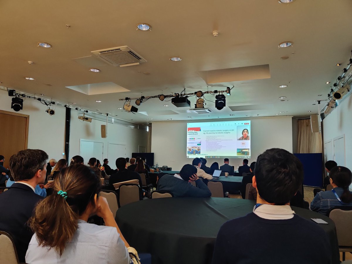 Fantastic plenary from Miss Nahid Gul on robotic surgery in #ObstetricsAndGynaecology and how to train the next generation of O&amp;G surgeons!

#ASiTRoboticsForTrainees2024 

<a href="/ASiTofficial/">ASiT</a>