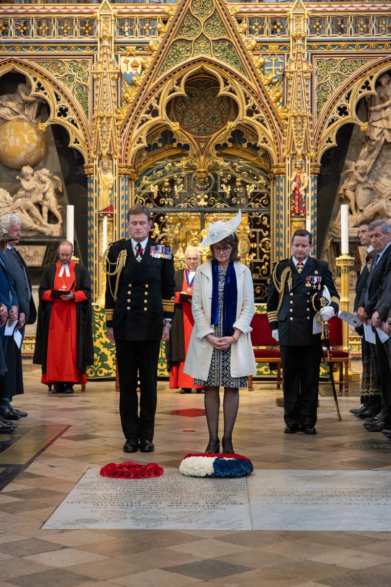 We are delighted to commemorate once again, together with the Chilean Navy, Chile's Naval Glories at @wabbey where we honoured the legacy of Lord Thomas Cochrane. This exemplary event celebrates the deep and enduring ties between @Armada_Chile 🇨🇱 and the @RoyalNavy 🇬🇧.