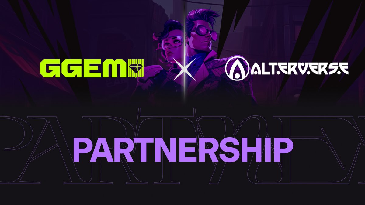 GGEM Partners with AlterVerse! 🚀

We are excited to announce our partnership with @AlterVerseGame, an immersive metaverse gaming experience built with Unreal Engine 5! AlterVerse allows players to purchase land, construct buildings, shop, socialize, gather resources, craft NFTs,