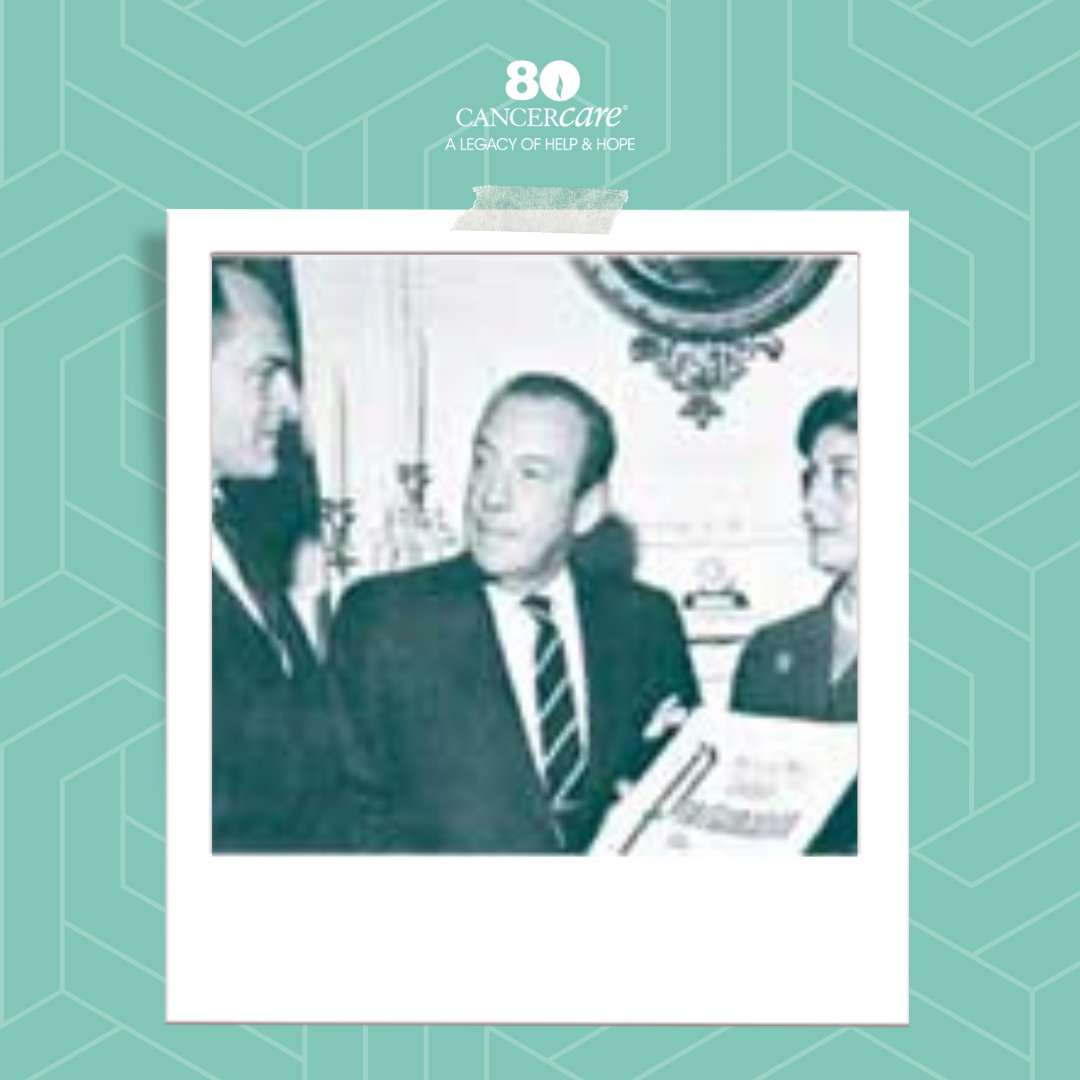 #TBT: In 1964, New York City Mayor Robert Wagner proclaimed it “CancerCare Week” during a ceremony at City Hall. Join us as we celebrate 80 years of providing emotional, practical and financial support to people impacted by cancer! cancercare.org/80 #CancerCare80