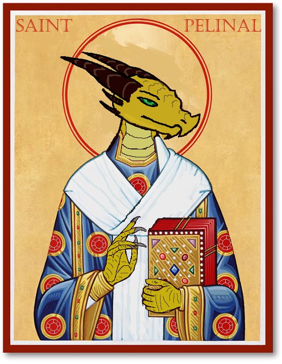 First art of how insane DND character sees himself