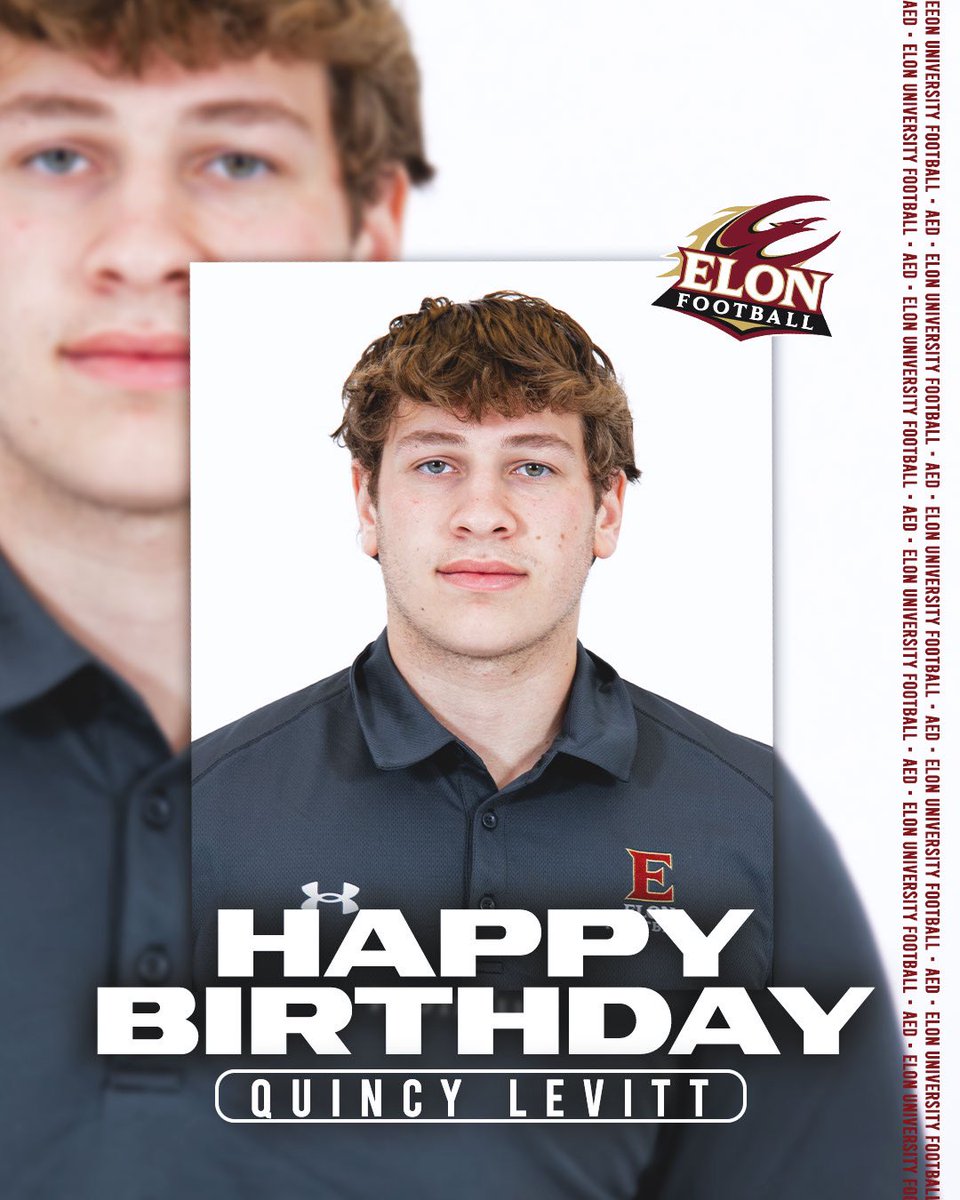 ElonFootball's tweet image. Wishing our guys @TylerDevera and @quincy_levitt a happy birthday today!

#AED