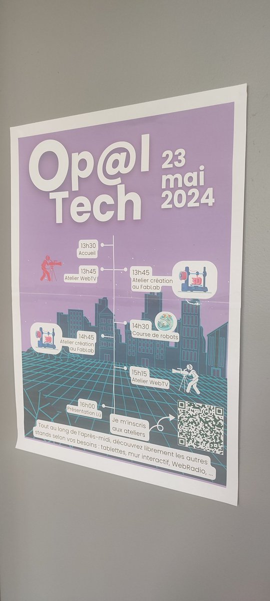 ota_dsden62's tweet photo. L'OTA lab a eu le plaisir de participer ce 23 mai à la première édition d'Op@ltech, organisé par les eruns Boulogne 1, 2 et bassin à destination des directeurs d'école ! Au programme , animation d'un fablab et stand #cnr ! Avec @ElodieLef13 @PerrineTaine et @RomualdDelattre https://t.co/9wCLCCfCrs