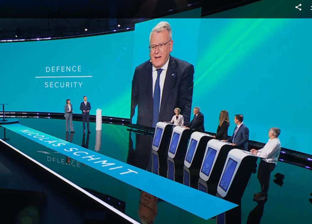 PES_PSE's tweet photo. Defence spending: "We haven't chosen the war, it is the fascist government in Moscow that chose it. Defence spending is necessary, but it doesn't mean it should be at the expense of social spending." #EBUDebate #EurovisionDebate https://t.co/5VORPwk5ar