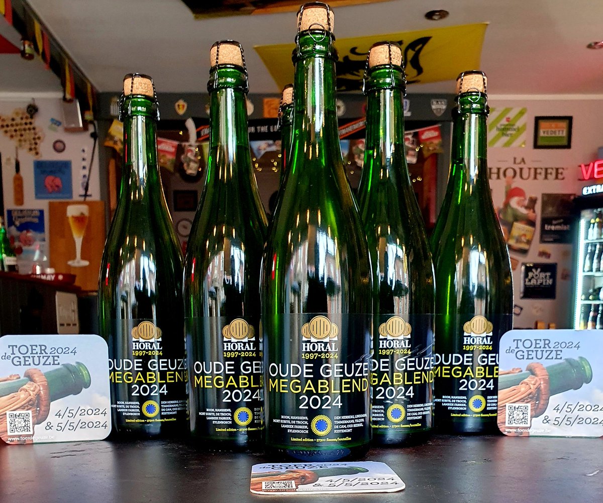 Lambic fans...we now have this year's Megablend in our fridges. Can't wait to drink this later! If ya know, ya know...
#belgianbeer #belgianbeerlover #belgianbeers #belgianbeercafe #lambic #lambicbeer #lambiclovers  #WorcestershireHour