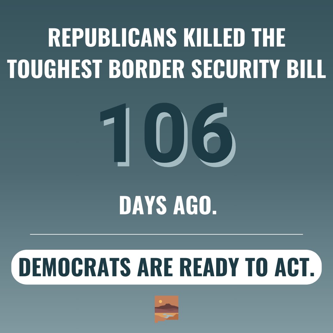 Democrats are ready to strengthen our border security. Republicans need to stop standing in the way.