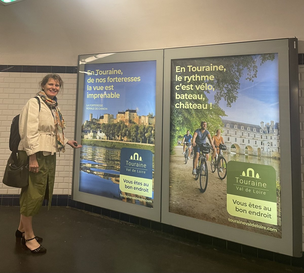 Même à Paris, je ne quitte pas la Touraine !