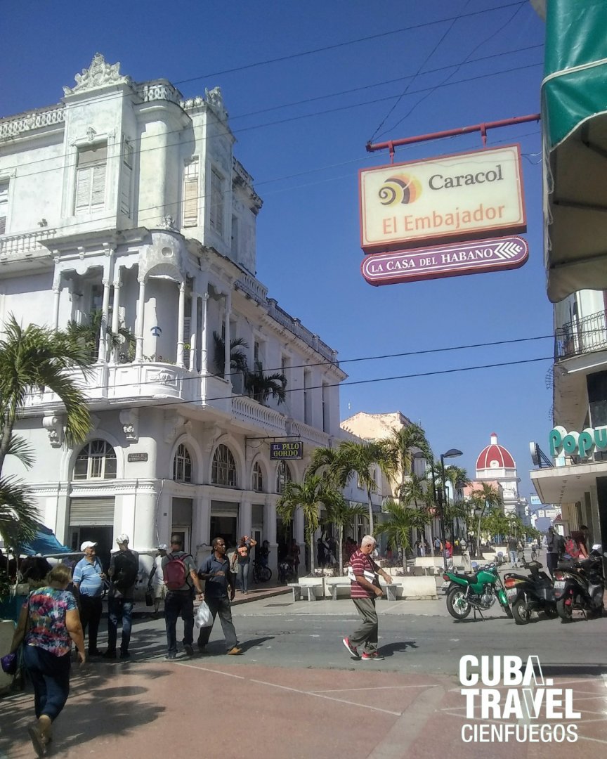 😃El Palo Gordo inigualable joya de valores arquitectónicos e históricos situada en la esquina de San Fernando y Hurruitinier #CienfuegosTravel #CubaUnica #CubaTravel #CubaÚnica