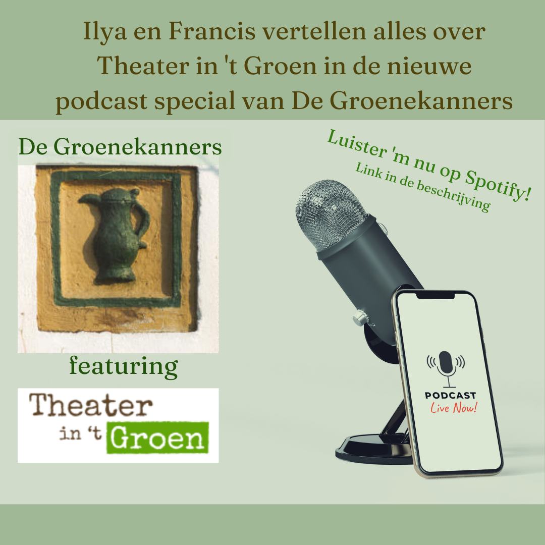 Luister hier naar de nieuwste podcast-special (!) 📻van de Groenekanners: open.spotify.com/show/7c313C6MW…. Ilja en Francis vertellen alles over toneel, spelers en vrijwilligers. Luister 'm nu! Voor meer info, kaarten en om u op te geven als speler of vrijwilliger, bezoek je onze site.