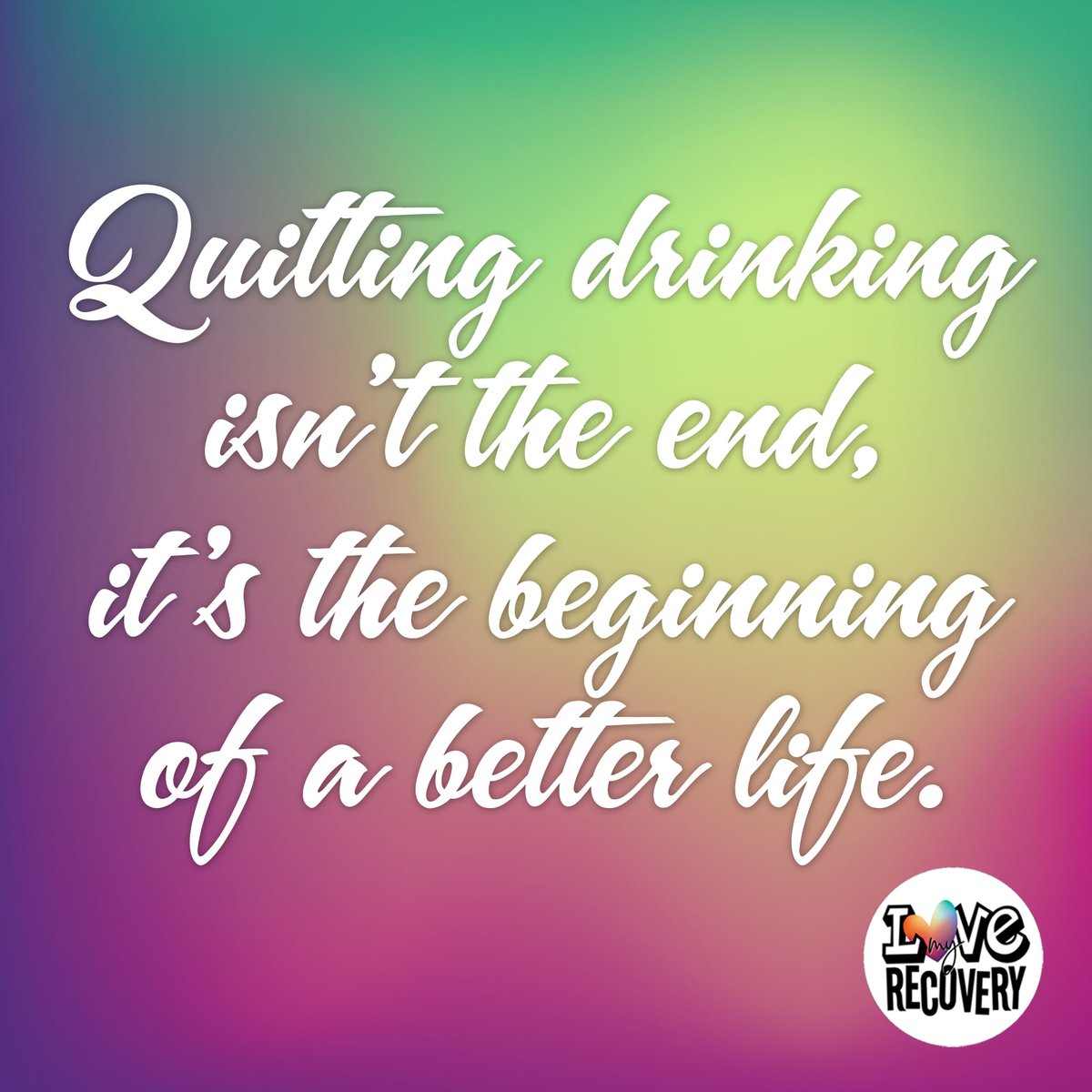 Quitting drinking isn't the end, it's the beginning of a better life.
#lovemyrecovery #motivationalquote #inspirationalquote #changeyourlife #changeyourmindset