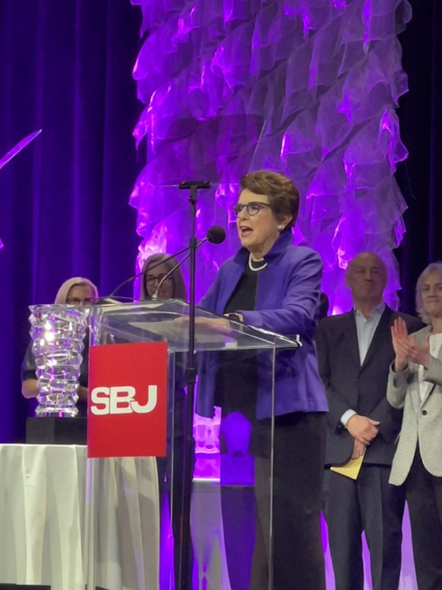 Thrilled to share that @thepwhlofficial has received the @SBJ's 'Sports Breakthrough of the Year' Award. 'Professional Women's Hockey League was a true definition of a breakthrough, creating 6 teams from the ground up and setting attendance records for women's hockey, all within