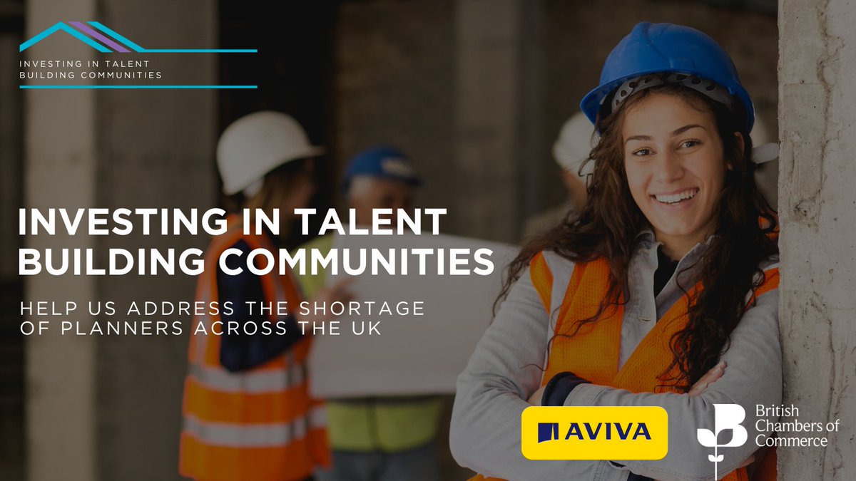 Join us in supporting our exciting new programme, launched in partnership with @avivaplc and delivered by @RTPIPlanners.. We're very proud to have successfully campaigned for the government to commit £3m to make this a long-term vision. More here👉ow.ly/c35l50RfYOM