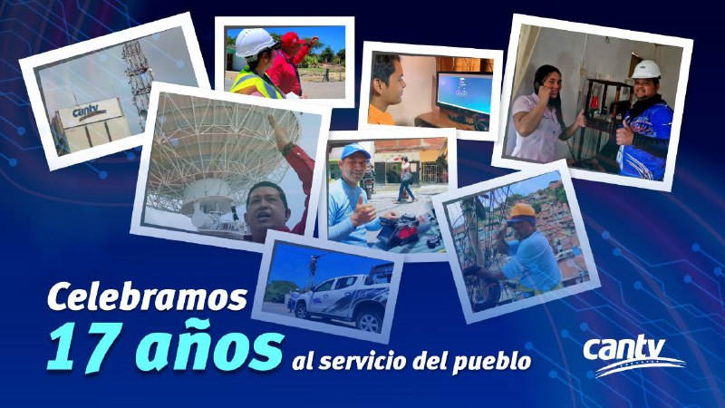 #28May 📷 Youtube 📷

17 años de la renacionalización de Cantv.

👀Míralo aquí:
youtu.be/5WjrC-C08wg?si…