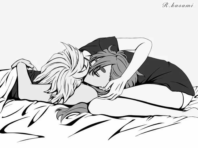 #キスの日
 #スレミオ
 それっぽいもの💕 
