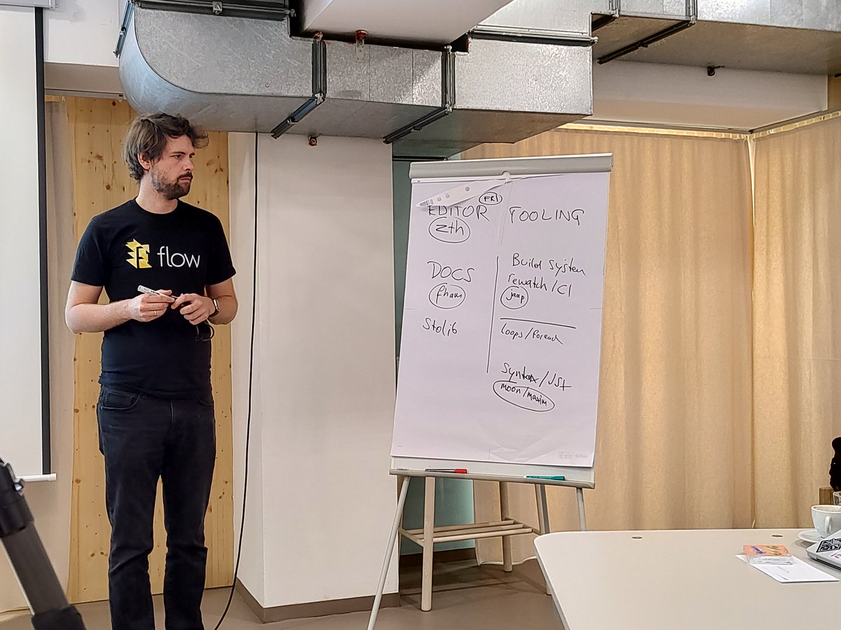 rescriptlang's tweet image. Topics and work groups have been established.
We overheard some discussions about "for of" & iterator support. Meanwhile the online playground is about to be extended, and rescript-core is on its way into the compiler.