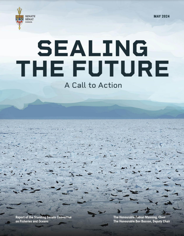 BREAKING: The latest report from the Standing Senate Committee on Fisheries and Oceans - "The committee found that the federal government is not managing seal populations in an active or evidence-based manner. Additional troubling findings included the precipitous decline of