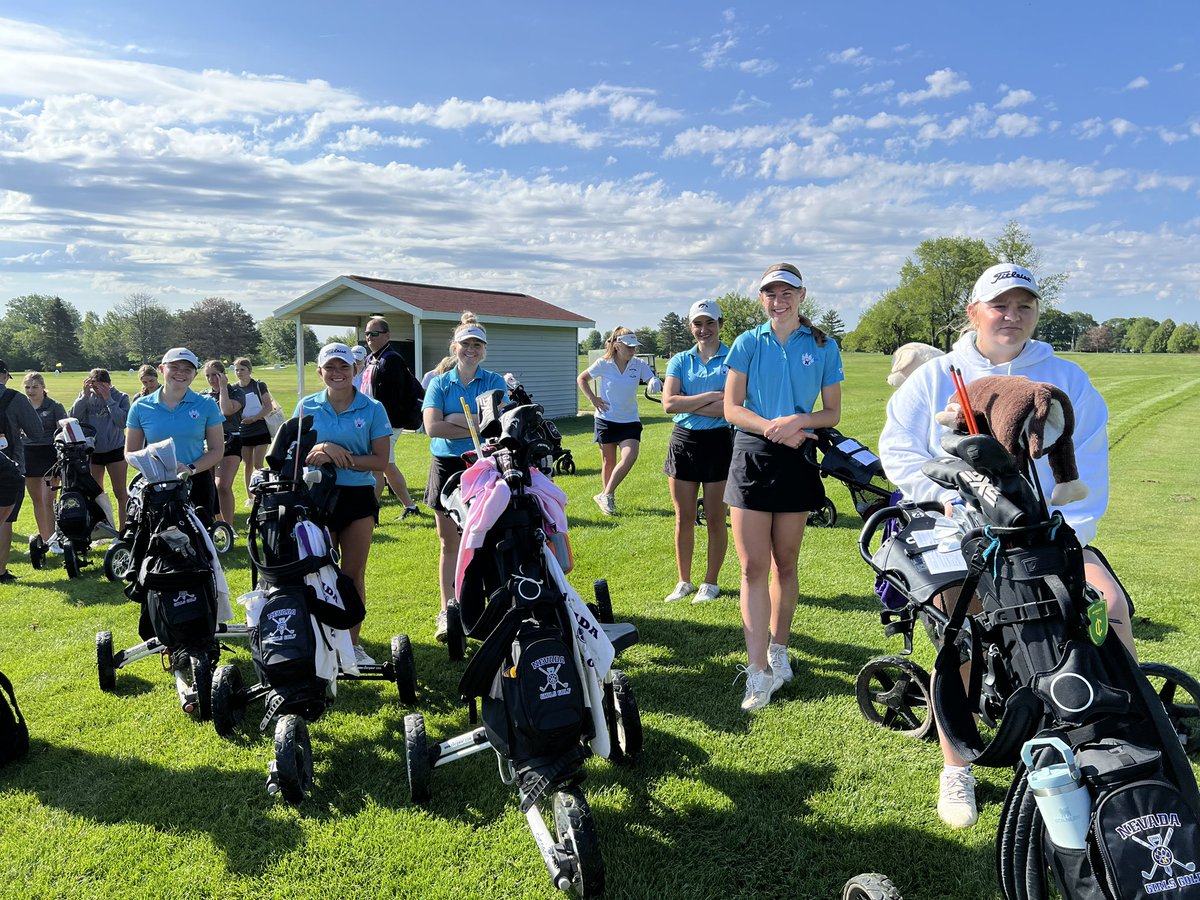 NevadaGirlsGolf's tweet photo. Ready to start the 2024 State Golf Tournament here at Pheasant Ridge!! Let’sGo!!#TeamCubs #GoLow https://t.co/qJGmDSNOqj
