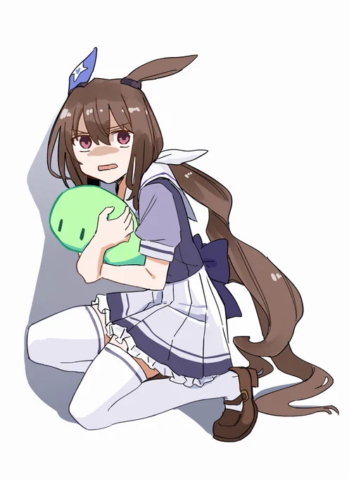 ふわふわを護るアヤベさん(ぱかチューブネタ) 