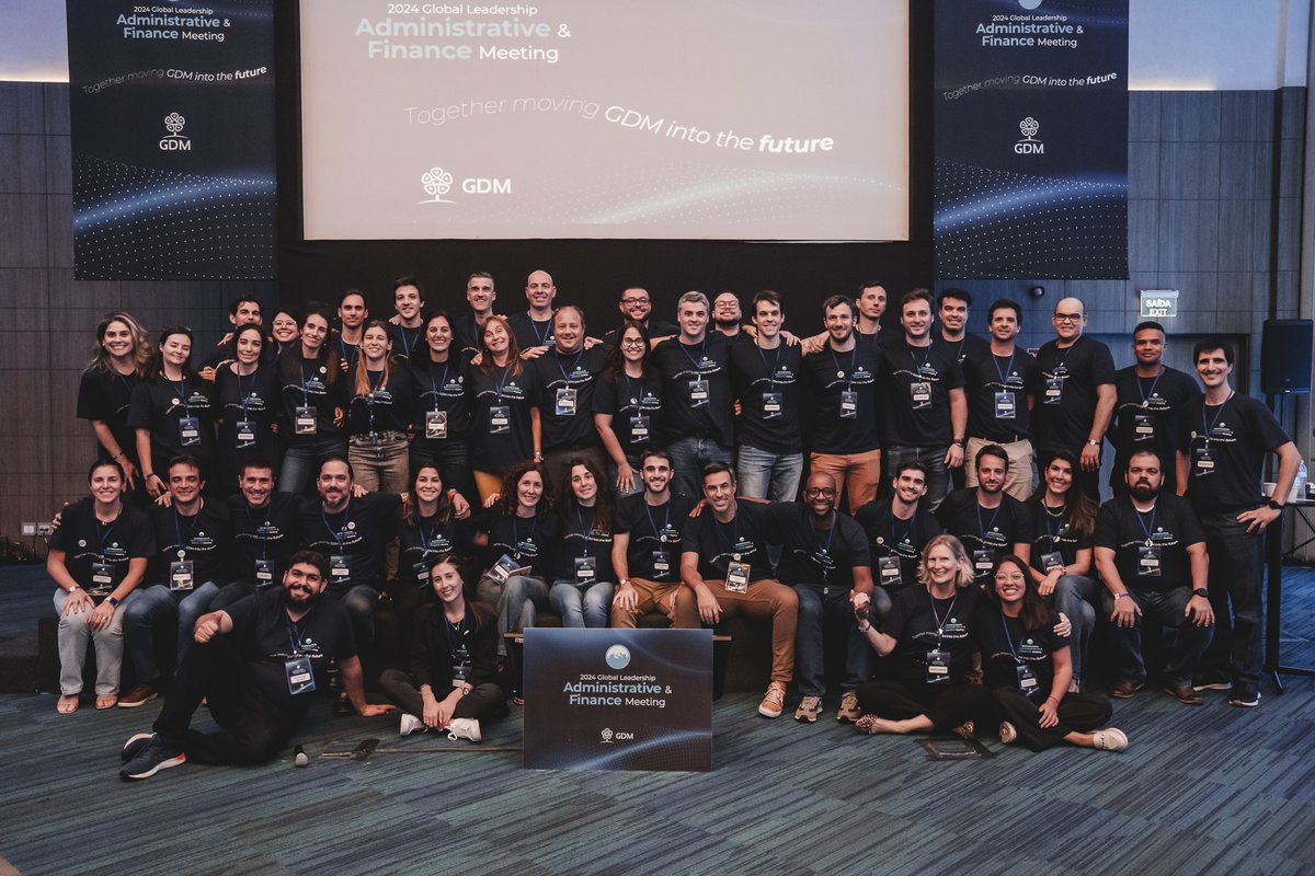 GDMSeeds's tweet photo. Global Leadership Administrative &amp; Finance Meeting ⭐

Los días 20 y 21/05, realizamos el Global Leadership Administrative &amp; Finance Meeting en Itu, São Paulo. Reuniendo a líderes administrativos y financieros de la empresa. https://t.co/tgWIYYR9I5