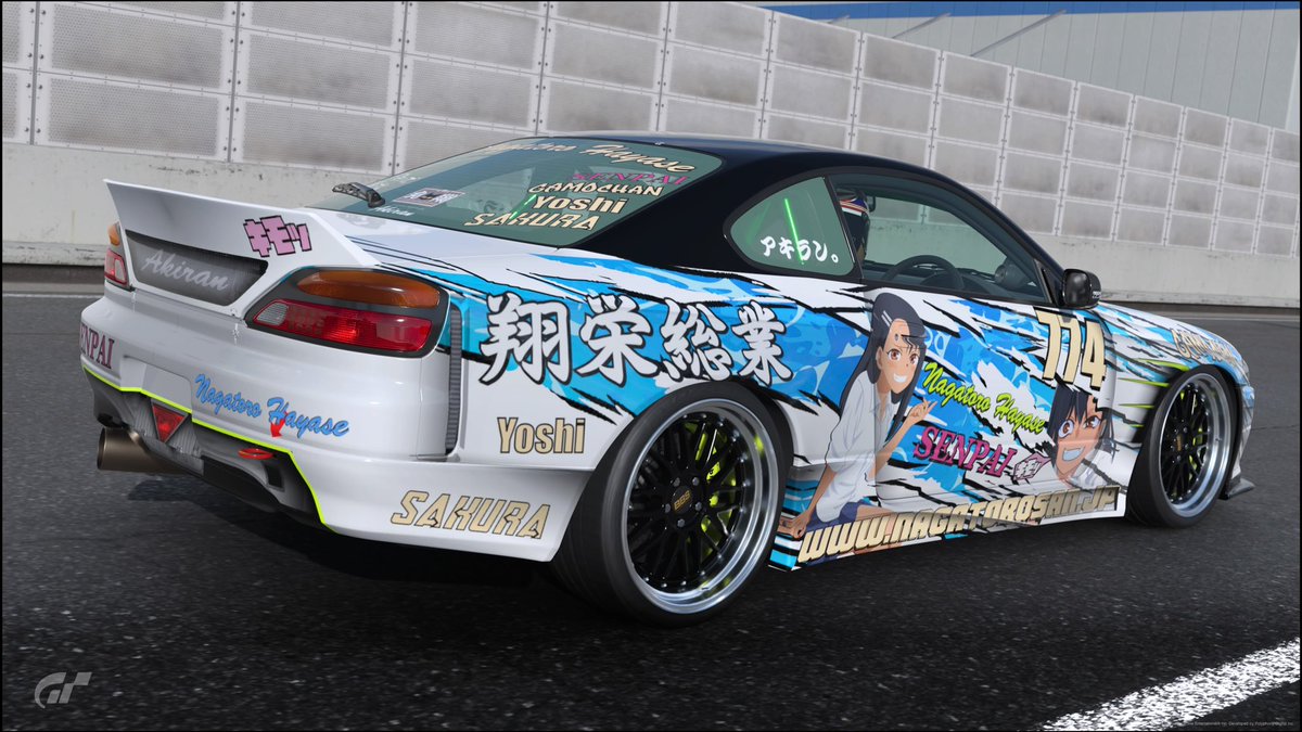 ak1ran_1208's tweet photo. 最終形態
長瀞痛車完成‼️
#イジらないで長瀞さん
#マジで皆に見て欲しい
#Amazonプライムにあるから見てほしい
#MAZIDE https://t.co/mvwDHL9CXn