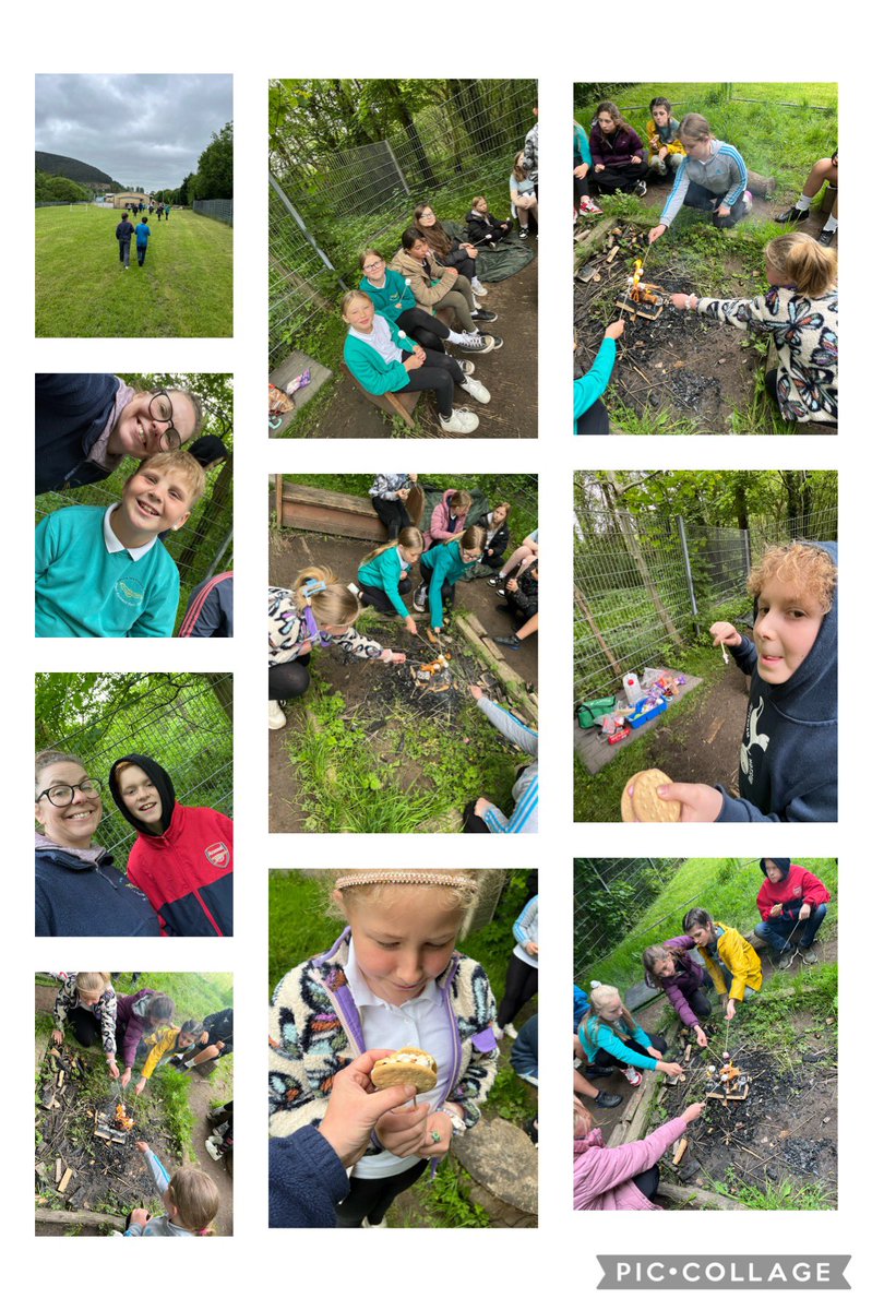 OvWarriors's tweet photo. Class 9 enjoyed a little treat for there out door learning day!
We learned how to light a fire safely and made some delicious s’more’s!
#OVway @OVPSMrsFreeman
@OgmoreP https://t.co/ybxrRP7sRr