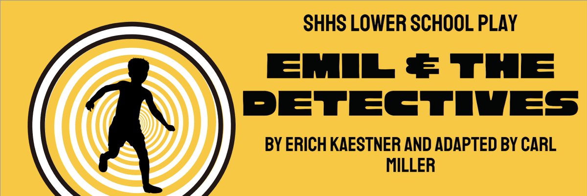 Only a few weeks till the Lower School production of Emil and the Detectives! Don't forget to get your tickets! @SHHSforGirls #dramamatters