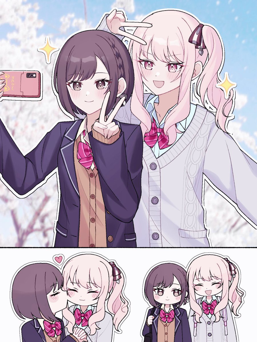 mt_620's tweet photo. キスの日(再掲) #みずえな https://t.co/mSVoNMHJhu