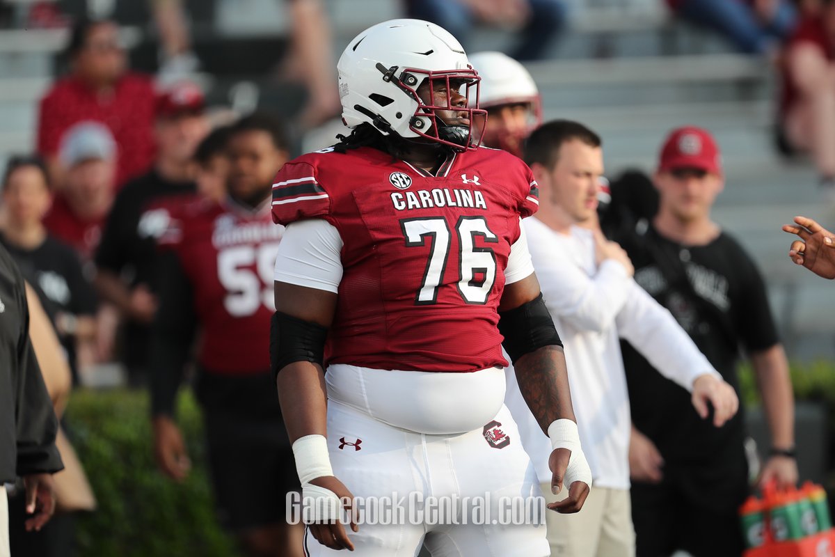 🔊 Tune in to <a href="/1075thegame/">107.5 The Game</a> now as South Carolina OL Torricelli Simpkins III joins <a href="/TheGarnetTrust/">TheGarnetTRUST</a> Hour to discuss his time in Columbia so far! We'll post the full audio later!