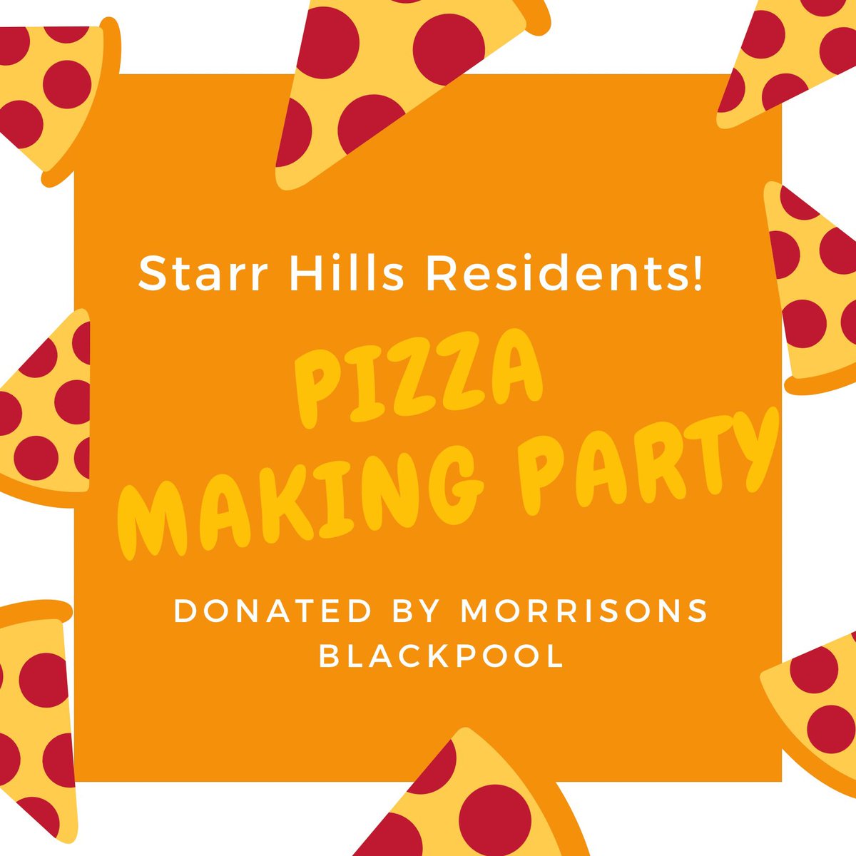 Pizza Party incoming! A very kind donation by Morrisons Blackpool means our residents at <a href="/yourMHA/">Methodist Homes (MHA)</a> Starr Hills will enjoy a night of making their own pizzas in the coming weeks. I can’t wait to see the photos of their creations.