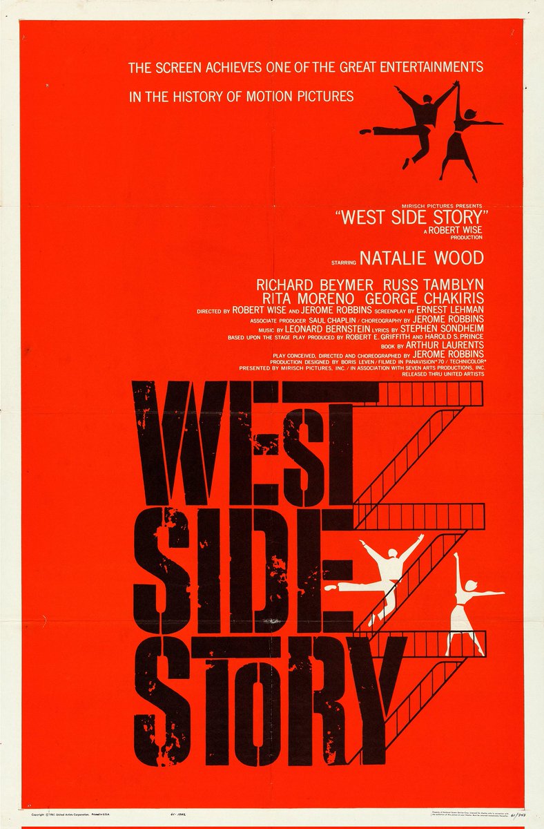 #MomentCinéma sur #PrimeVidéo

#JeRegarde 
#WestSideStory (1962)
#Film de #RobertWise et #JérômeRobbins 
Avec #NatalieWood